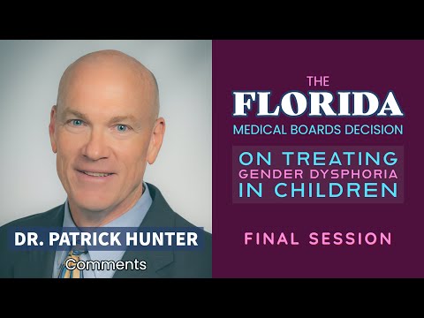 Dr. Patrick Hunter reageert op het besluit van de Florida medische raden over genderzorg