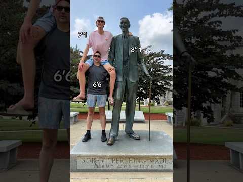Taller than the world’s tallest man #tall #tallfamily