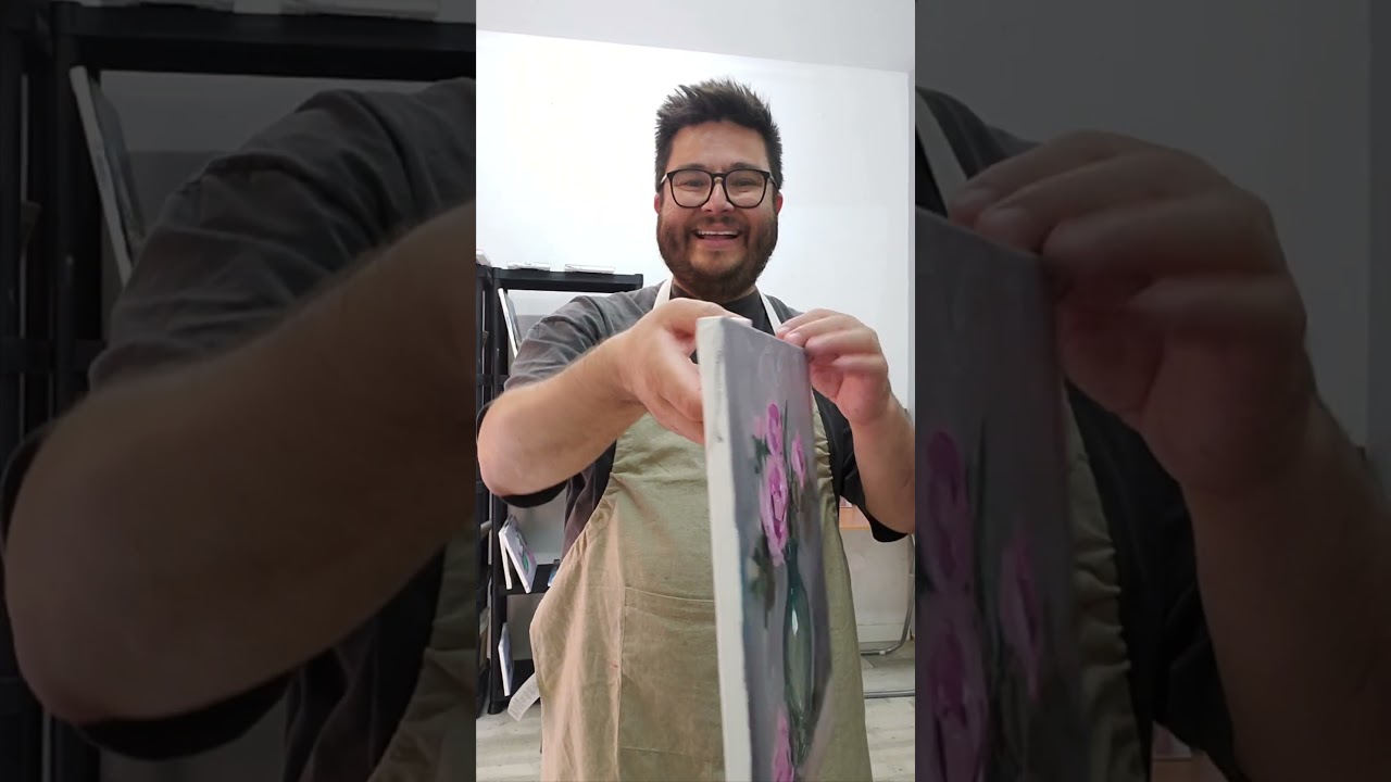 Still Life With Flowers Oil Painting by Artist Jose Trujillo