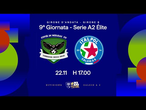 Città di Melilli-Italpol 4-4 | 9ª giornata | Serie A2 Élite 2025/2026 - Girone B