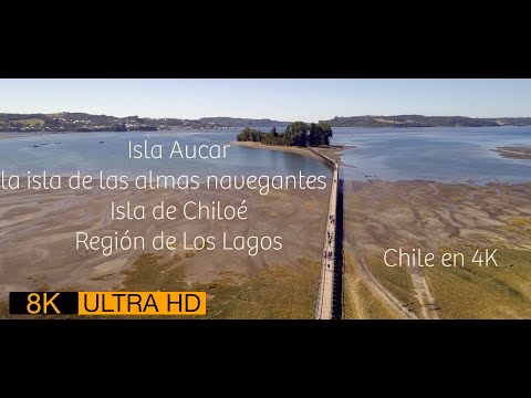 Isla Aucar en la Isla de Chiloé, Región de Los Lagos, Chile en 4K