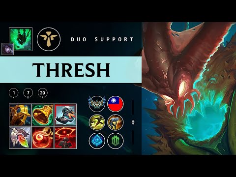Thresh Support vs Seraphine - TW Challenger Patch 25.22