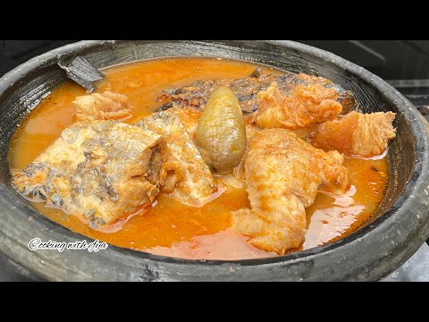 HOW TO MAKE THE ULTIMATE GHANAIAN CHICKEN & FISH LIGHT SOUP/ PEPPER SOUP RECIPE | Ghana Fufu & Soup