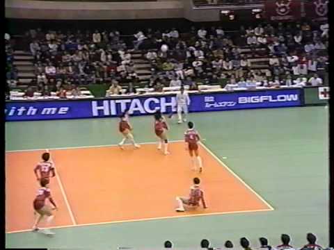 World Cup 1991 JPN x BRA 1st set