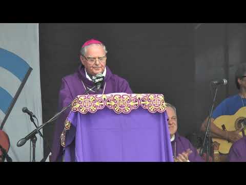 Mons. Oscar Ojea en la Misa del 8 de marzo