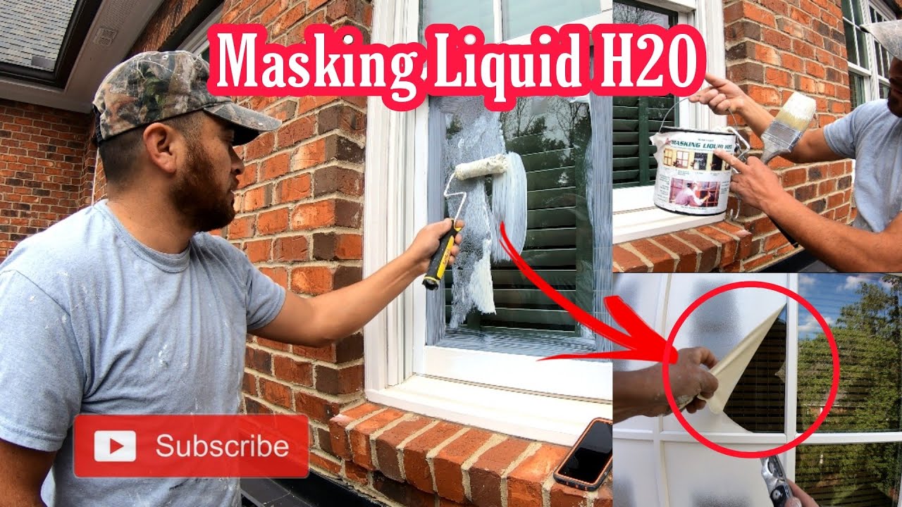 Watch como cubrir ventanas con (masking liquid) Now como cubrir ventanas con (masking liquid)