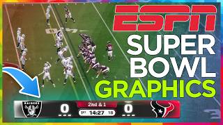 ESPN Unveils Super Bowl NFL Graphics