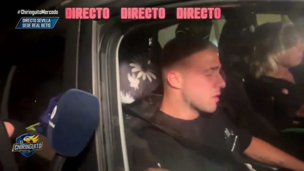 😭 PABLO GARCÍA se va LLORANDO del BETIS | El Chiringuito
