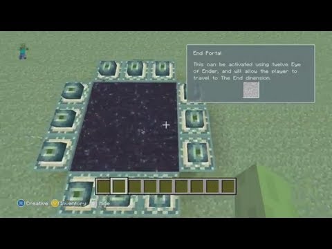 end portal xbox 360 creative mode