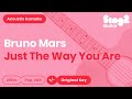 Bruno Mars - Just The Way You Are (Karaoke Acoustic)