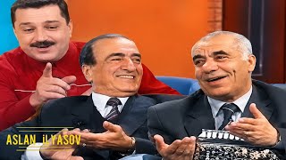 Aslan İlyasov  Habil Əliyev cox gülməli məzəli söhbətlər hamsı burda Yeriniz məlum Cina şou