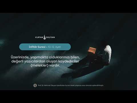 82. İnfitâr Suresi [Sesli Kur'an Meali] - Prof. Dr. Mehmet OKUYAN