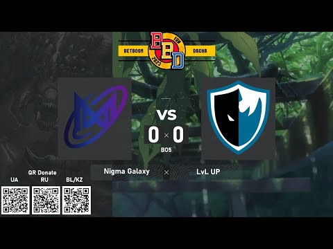 Nigma Galaxy vs. Level UP - BetBoom Dacha - Online Stage BO5 Final @4liver