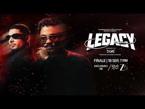 Legacy - The Reality Show | Finale | Promo | Raftaar | KRSNA | Watch on Zee 5 — Legacy