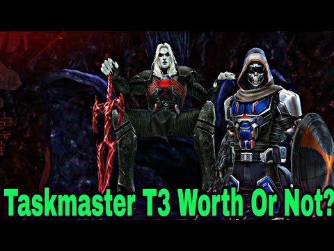 Taskmaster T3 Review | How To Clear WBL Knull With Taskmaster - Marvel Future Fight