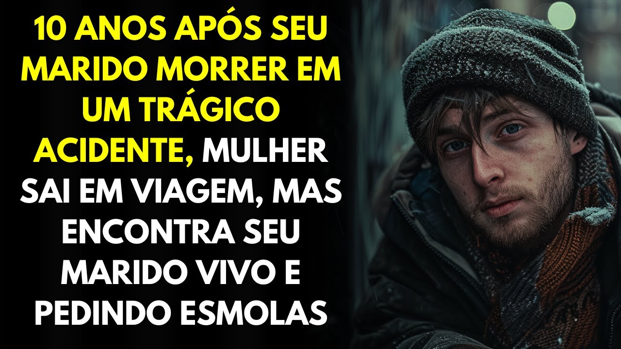 10 Anos Após Marido Morrer Em Um Trágico Acidente, Mulher Encontra Seu Marido Vivo e Pedindo Esmolas