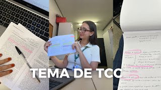 How to choose the TCC TOPIC in the health area?