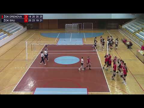 20220327 ŽOK DRENOVA - ŽOK SINJ
