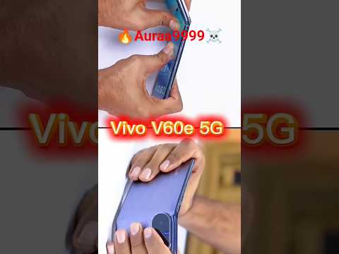 Vivo V60e 5G Aouraa ☠️🔥💯💀 #unboxing #smartphone #tech #shorts #review #vivov60e #aura