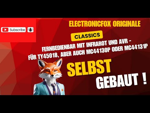 RC5 - Hier steuert ein Mikrocontroller ATMEGA32 AVR die TY45018, MC44130P und MC44131P