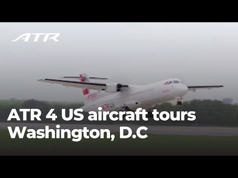 ATR 4 US aircraft stopover in Washington D.C. !