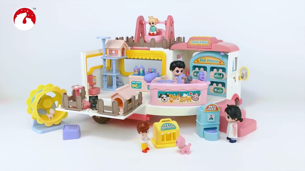 Katie átalakuló kisállat wellness furgonja videó