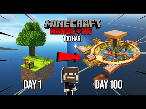 100 Days in Minecraft SKYBLOCK HARDCORE