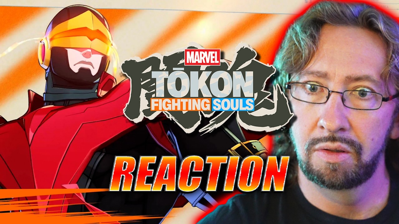 MAX REACTS: Phoenix Cyclops DLC Reveal - Marvel Tokön Fighting Souls