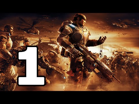 Gears Of War 2 Walkthrough Part 1 - No Commentary Playthrough (Xbox 360)