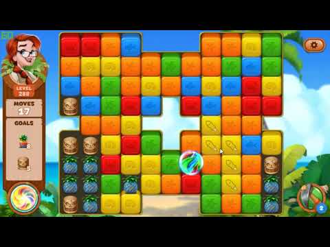 Lost Island Blast Adventure level 288