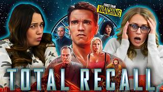 TOTAL RECALL ! MOVIE REACTION | First Time Watching (1990) We're Traumatized Forever !