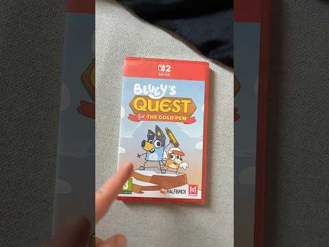 Bluey’s Quest for The Gold Pen est désormais disponible sur Nintendo Switch 2 !