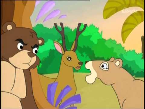 Grandpas Treasure Of Tales - The Proud Lioness - Funny Animated Stories