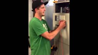 Calculating cfm through heat rise