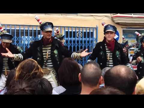 El vigía de la Caleta Comparsa juvenil, Cantera del Carnaval Cádiz 2016 Batalla Coplas