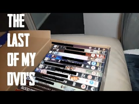 THE LAST OF MY DVD's