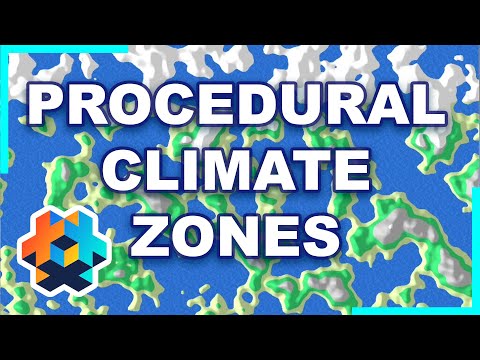 Procedural climate generation on a Perlin terrain with Defold. Devlog.