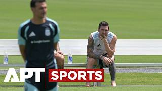 Download lagu Messi Pimpin Latihan Argentina Jelang Final Piala Dunia Melawan Spanyol | APT mp3