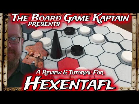 The Board Game Kaptain's Review & Tutorial for heXentafl