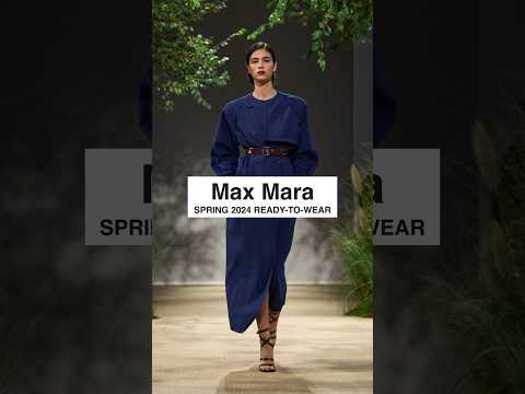 Max Mara Primavera 2024 Pronto para Vestir / Tendências da Moda