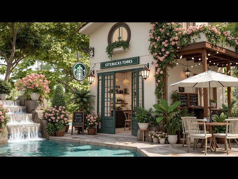 Relaxing Cafe Vibes ☕ Smooth Jazz & Bossa Nova for Starbucks Coffee Music