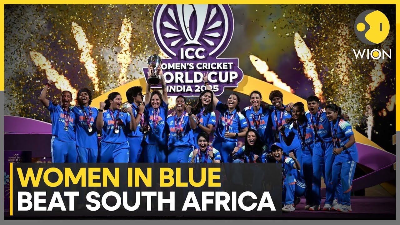 Women's World Cup: India Beat South Africa to Lift Maiden ICC Women's ODI Title | WION