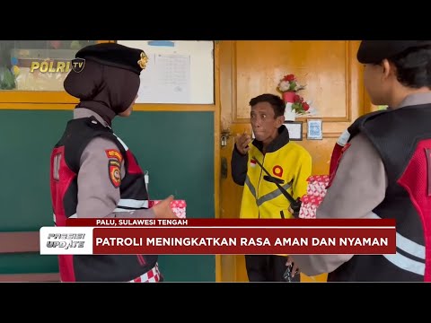 PRESISI UPDATE : POLWAN NAGAYA POLDA SULTENG PATROLI &amp; BAGI SEMBAKO DI KOTA PALU 16/03/2025 (18.00)