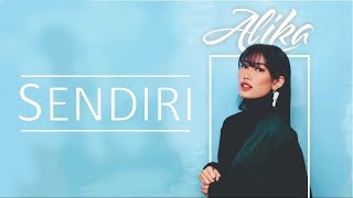 SENDIRI - ALIKA karaoke download ( tanpa vokal ) cover