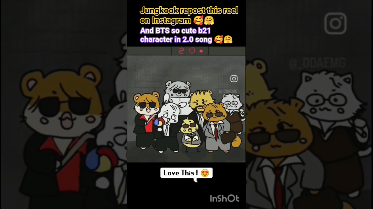 Jungkook repost this reel on Instagram #bts #taekook #jimin #jin #jhope #rm #suga #btsshorts