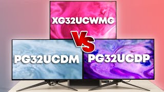 Video: ASUS XG32UCWMG vs PG32UCDP vs PG32UCDM: Comparing Glossy and Matte 32-inch OLEDs!