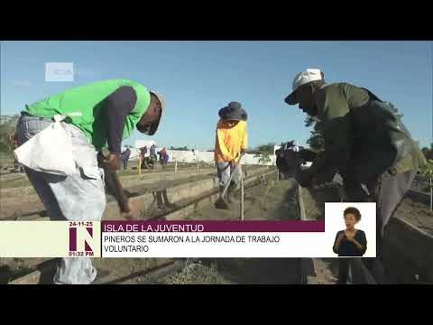 Desarrolló Isla de la Juventud jornada de trabajo voluntario