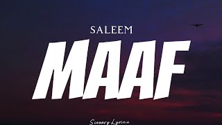 Download lagu SALEEM - Maaf ( Lyrics ) mp3