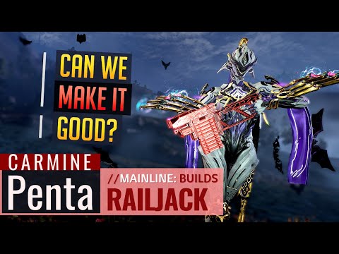 Warframe | Corpus Railjack | CARMINE PENTA: Can We Make It Good?