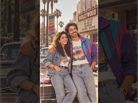 ChatGPT 1980s Couple Trend 🔥 | How to Create Viral 80s AI Photos